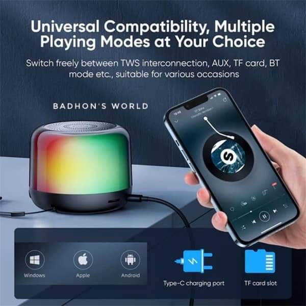 Joyroom JR-ML03 Transparent Speaker - Image 4