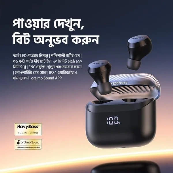 Oraimo AirBuds 4 ENC - Image 2